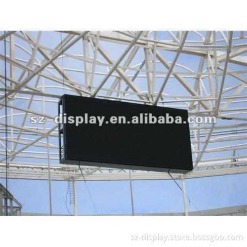 The auto show P12 rgb led display stadium perimeter